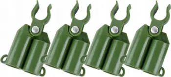 Lidhës kopshti Bradas Top, për shtylla 11mm, i rregullueshëm, set 4 copë