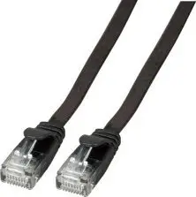 Kabllo rrjeti EFB Electronic K8107SW.2, Cat6a, 2m, e zezë