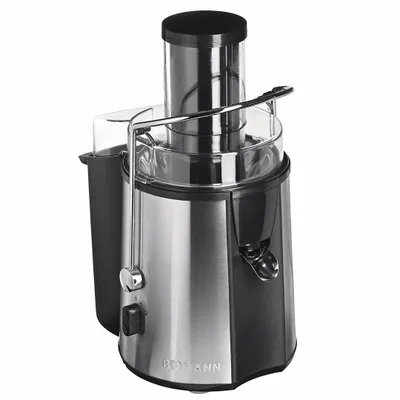 Shtrydhëse frutash Bomann AE 1917, centrifugale, çelik inox, e zezë metalike - 1