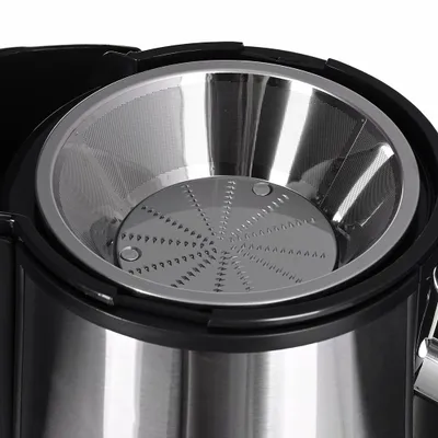 Shtrydhëse frutash Bomann AE 1917, centrifugale, çelik inox, e zezë metalike - 4