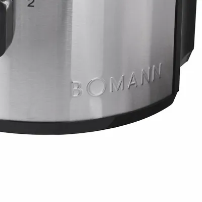Shtrydhëse frutash Bomann AE 1917, centrifugale, çelik inox, e zezë metalike - 5