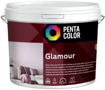 Bojë dispersioni Pentacolor Glamour, 5000ml, e bardhë