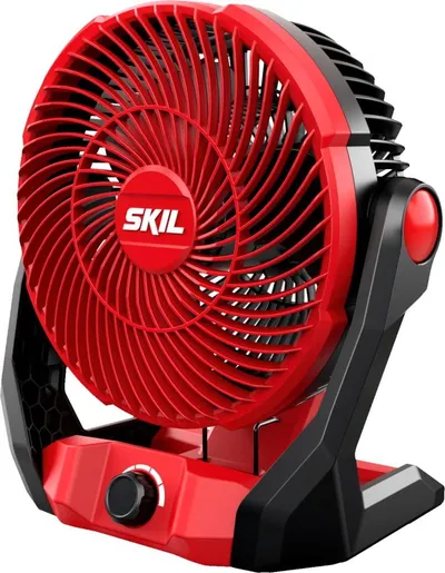 Ventilator pa kabëll Skil 3164, 20V, motor brushless, i kuq e zi - 2