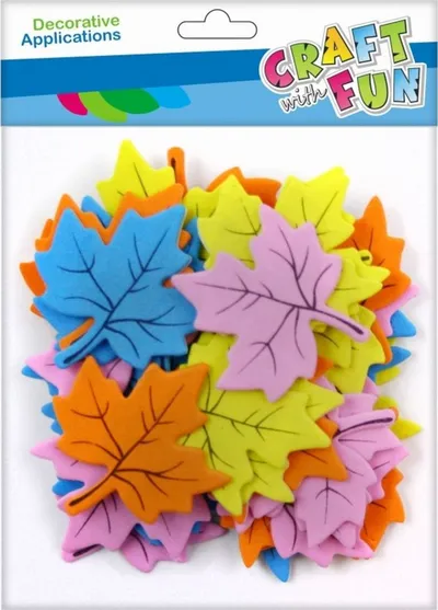 Dekorime për punë artizanale Craft with Fun, 40 copë, shumëngjyrëshe - 1