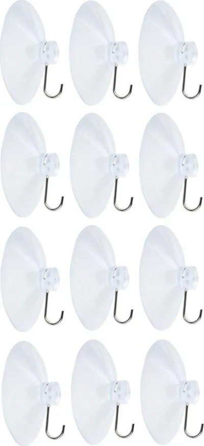 Set grepash me vakum për dekorime, 3 cm, 12 copë, transparent - 3