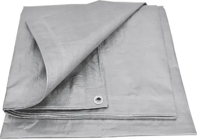 Plandekë mbrojtëse AWTools 1500 cm x 2000 cm, 120 g/m², argjendi - 1