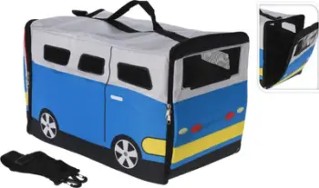 Qese transportuese për kafshë, deri 10kg, 52x30x32.5cm, shumëngjyrëshe