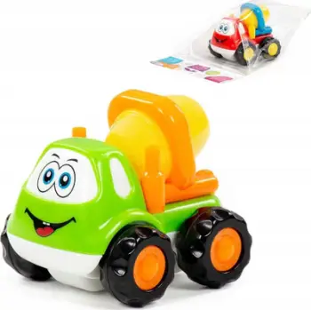 Lodër kamion mikser betoni Polesie Patrick, plastikë, shumëngjyrëshe