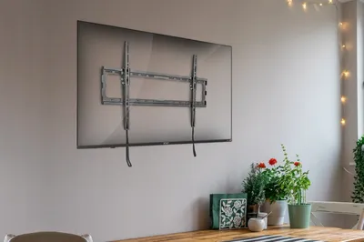 Mbajtëse muri TV KIVI BASIC-44T, 32-70", deri 45kg, e zezë - 4