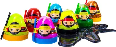 Lodër slime Ninja MAXIK Gel Mass OKT1988, teksturë xheli, ngjyra neon - 5