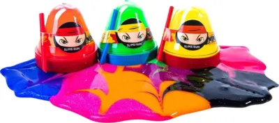 Lodër slime Ninja MAXIK Gel Mass OKT1988, teksturë xheli, ngjyra neon - 6