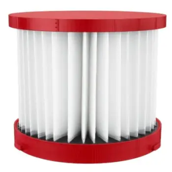 Filter për fshesë Milwaukee PACKOUT Wet Dry, zëvendësues, i kuq