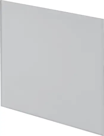Panel dekorativ ventilatori Awenta Trax Glass PTGG125M, Ø125mm, xham, gri matt