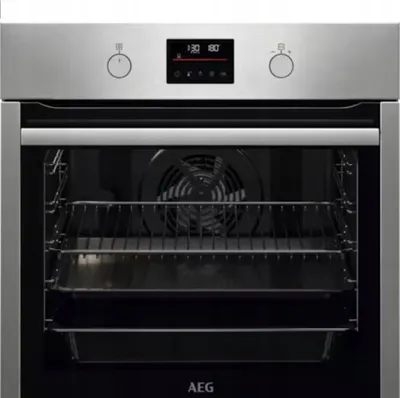 Furrë inkaso AEG SteamBake 600 BPS351161M, 72L, pastrim pirolitik, inoks - 1