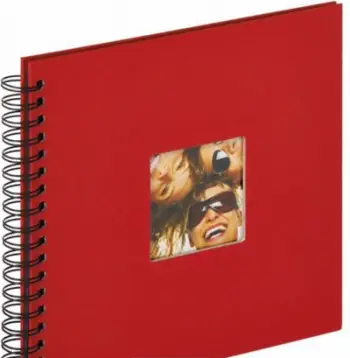 Album fotografik Walther Fun Red Wire FA 108 R, 40 faqe, i kuq