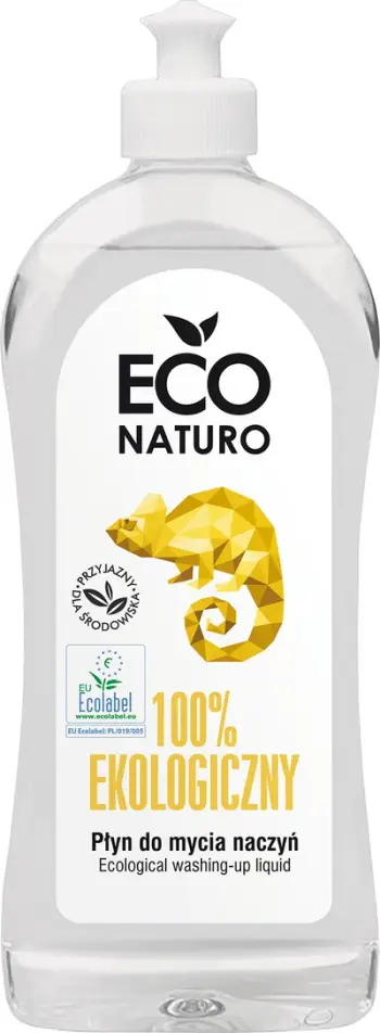 Detergjent enësh EcoNaturo, ekologjik, 500ml, transparent