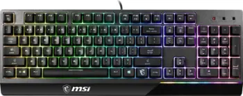 Tastierë gaming MSI Vigor GK30, US, e zezë