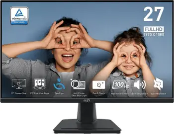 Monitor MSI PRO MP275DE, 27", Full HD, 100 Hz, i zi