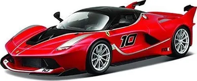 Makina lodër Bburago Ferrari FXX-K, shkallë 1:24, die-cast, e kuqe - 1