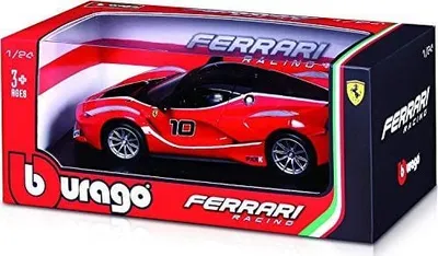 Makina lodër Bburago Ferrari FXX-K, shkallë 1:24, die-cast, e kuqe - 4