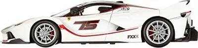 Maketi Bburago Ferrari FXX K Racing, shkalla 1:24, rreth 19cm, i bardhë - 7