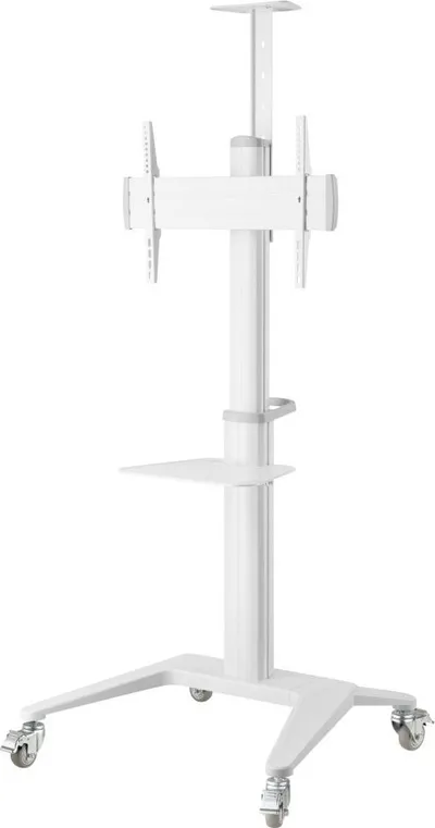 Karrocë dyshemeje për TV Techly ICA-TR48W, 37"-70", alumini, e bardhë - 2