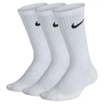 Çorape fëmijësh Nike Everyday, set 3 palë, Dri FIT, të bardha
