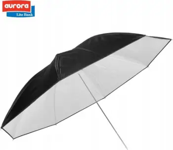 Çadër fotografike Aurora U-105A, 105 cm, reflektuese, e bardhë