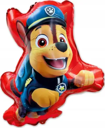 Balon dekorativ Godan Chase Paw Patrol, folje, 56x68cm, shumëngjyrësh