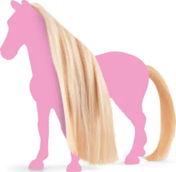 Aksesor lodër Schleich Horse World 42650 Hair Beauty, flokë bionde, për kuaj lodër