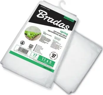 Pëlhurë jo të endur Agrononwoven, 1.1x10m, 17g m², e bardhë