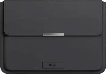 Këllëf laptopi Invzi CA122, për MacBook Pro Air 15-16", me qëndrim, i zi
