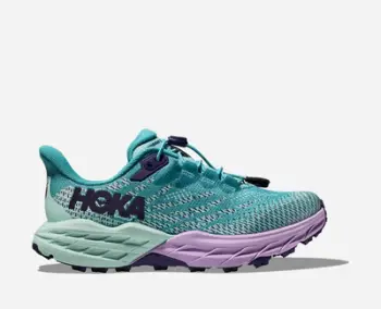 Atlete vrapimi Hoka Speedgoat 5 Kids, terreni, shollë e lehtë, shumëngjyrëshe