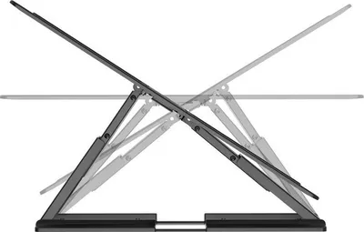 Mbajtëse murale TV LevelOne Equip 650344, 43"-90", lëvizje e plotë, ultra e hollë, e zezë - 4