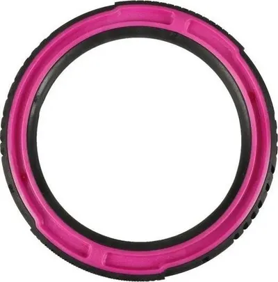 Lodër unazë për qen Flamingo Jchien Livia, shkumë, aromë mjedre, rozë e zezë, 24cm - 1
