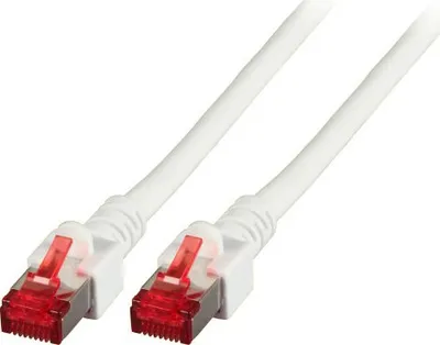 Kabllo rrjeti EFB Elektronik RJ45 Cat.6 S/FTP, 25m, LSZH, e bardhë - 1
