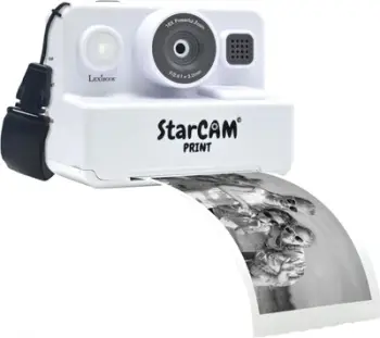 Kamerë digjitale për fëmijë Lexibook Instant Starcam, 1.3MP, 32GB, blu