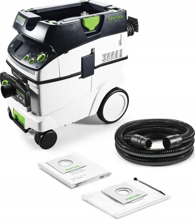 Aspirator industrial Festool CTL 36 E AC 574960, 1200W, depozitë 34L, i bardhë - 5