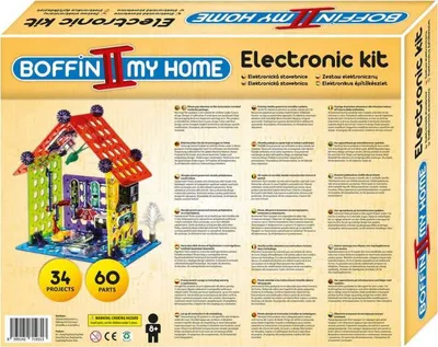 Set eksperimentesh elektronik Boffin II My House GB4020, 60 pjesë - 4