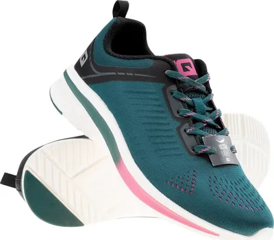 Këpucë sportive për femra IQ Cross the Line Torsmo W, EVA PHYLON, ultra të lehta, jeshile - 4