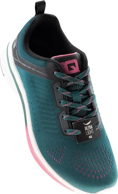 Këpucë sportive për femra IQ Cross the Line Torsmo W, EVA PHYLON, ultra të lehta, jeshile - 5