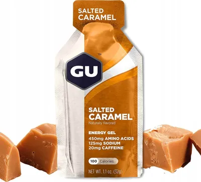 Xhel energjie GU Energy Gel, Salted Caramel, 32g - 1