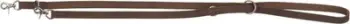 Rrip për qen Trixie Adjustable Leash Rustic, lëkurë e trashë, 2.00 m 25 mm, kafe e errët