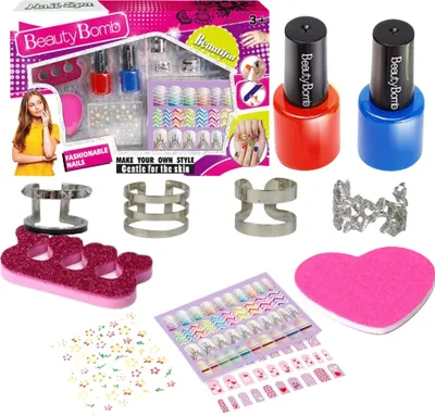 Set manikyri Maksik Nail Styling, për fëmijë, 3+ vjeç, shumëngjyrësh - 1