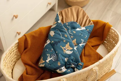 Mbështjellës bebe Sensillo Velvet Teddy Bears, 75x75 cm, kadife karamel - 4