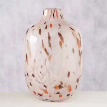 Vazo dekorative BOLTZE Umea, qelq, 26cm, shumëngjyrëshe