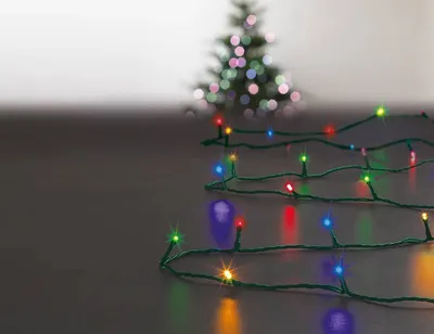 Zinxhir dritash dekorativ Fééric Lights and Christmas, 320 LED, shumëngjyrësh - 1