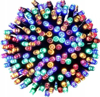 Drita dekorative Krishtlindjesh Feeric Lights and Christmas, 200 LED, shumëngjyrëshe