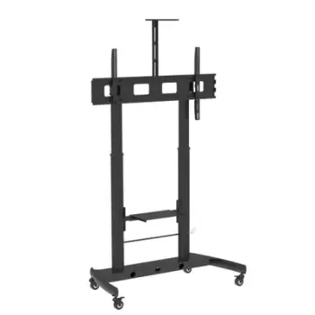Qëndrim dyshemeje për TV Techly ICA-TR45, 52"-110", me rrota, i zi
