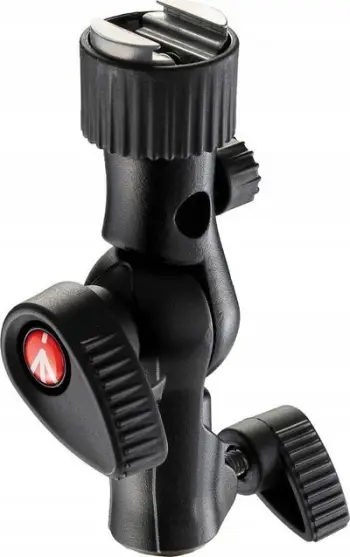 Kokë aksesorësh Manfrotto Cold Shoe Tilt Head, për blic dhe ndriçim, e zezë